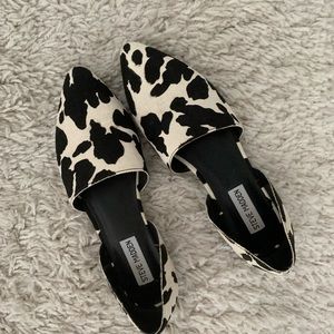STEVE MADDEN Cow print flats/loafers
